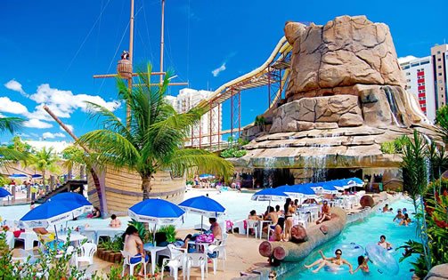 Parques aquaticos de Caldas Novas